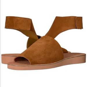 Via Spiga Nubuck Leather Briar Sandals 6.5